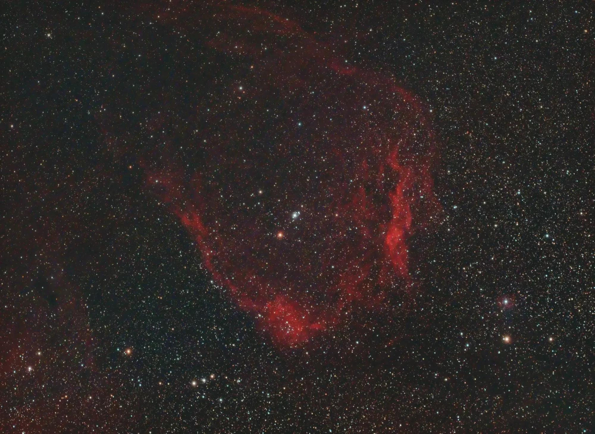 Sharpless 2-129: Flying Bat Nebula