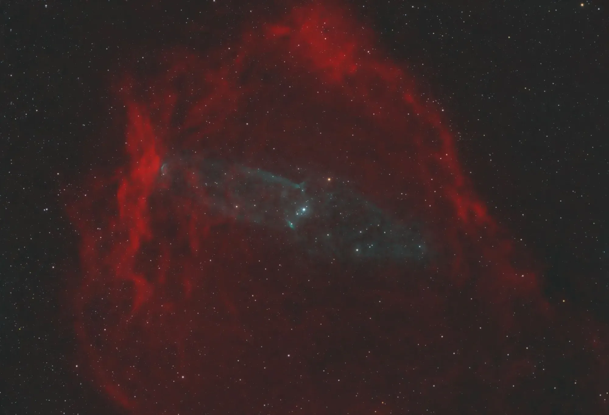 The Bat and Squid: SH2-129