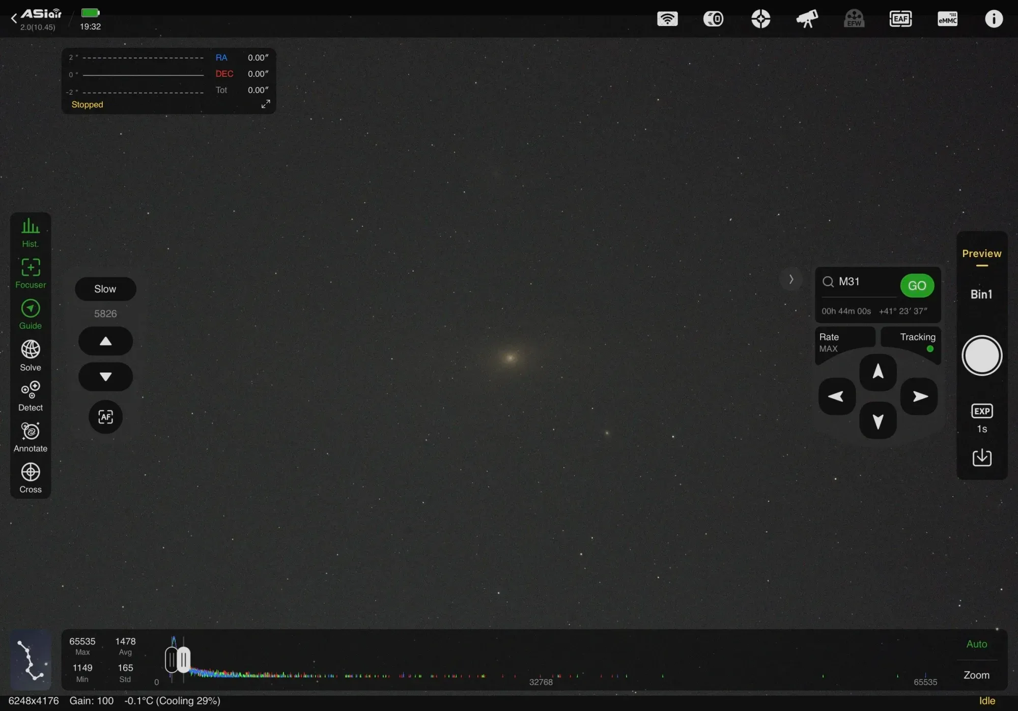  The new 2.0 interface on an iPad. 