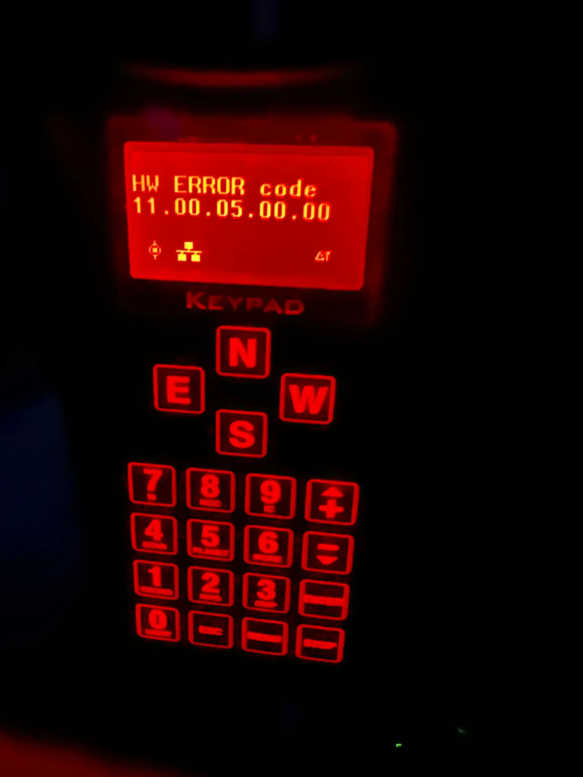  No one but 10Micron knows what these error codes mean. 