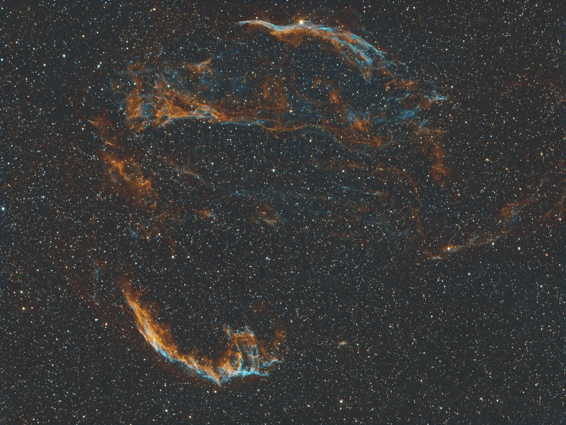 The Veil Nebula: supernova remnant