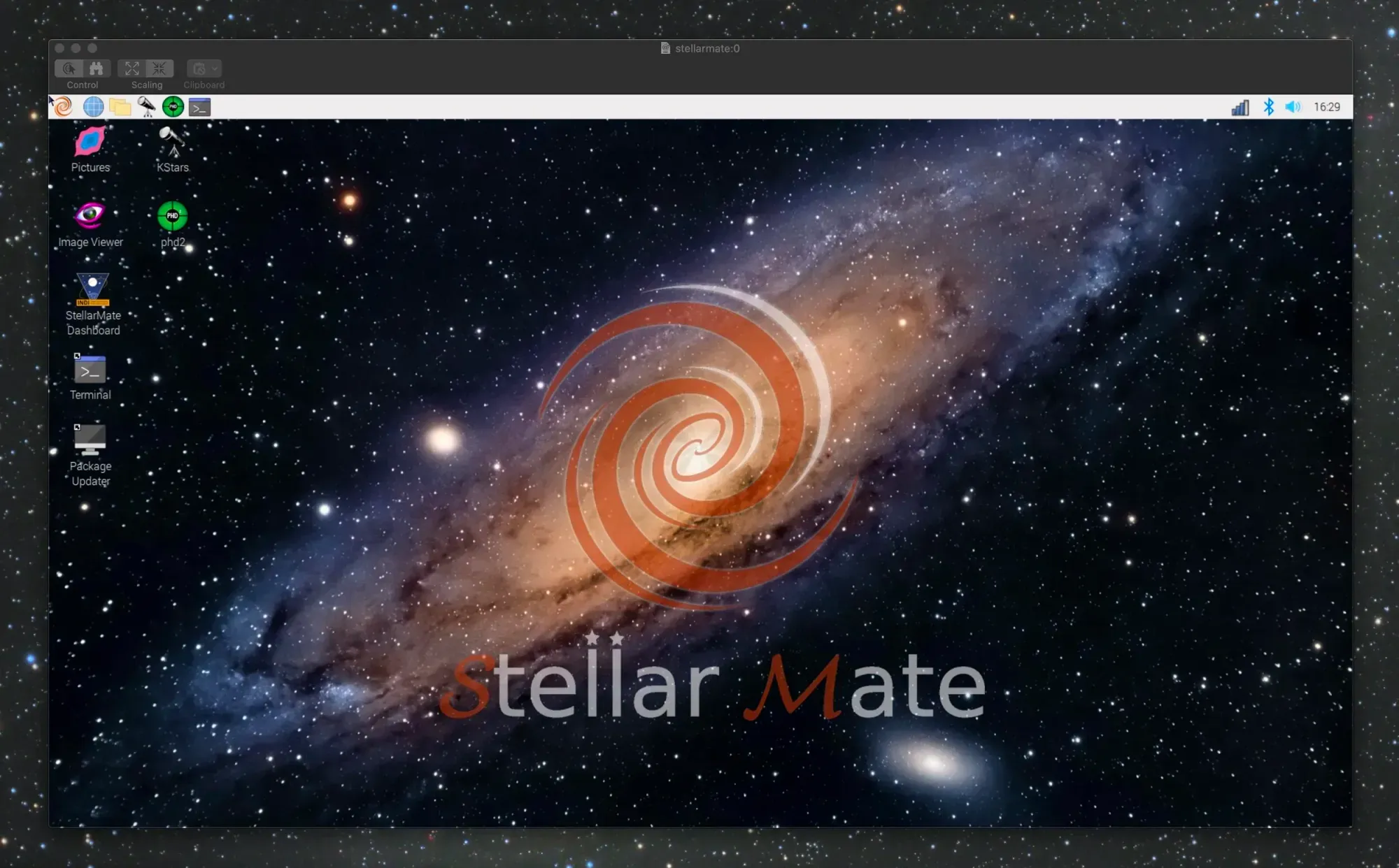  Ta da! You are now seeing your Raspberry Pi desktop on your Mac computer. To do this on a PC, you would need to download FreeVNC or something similar to connect to the device or use the provided web address in your browser as I linked above in the article. 