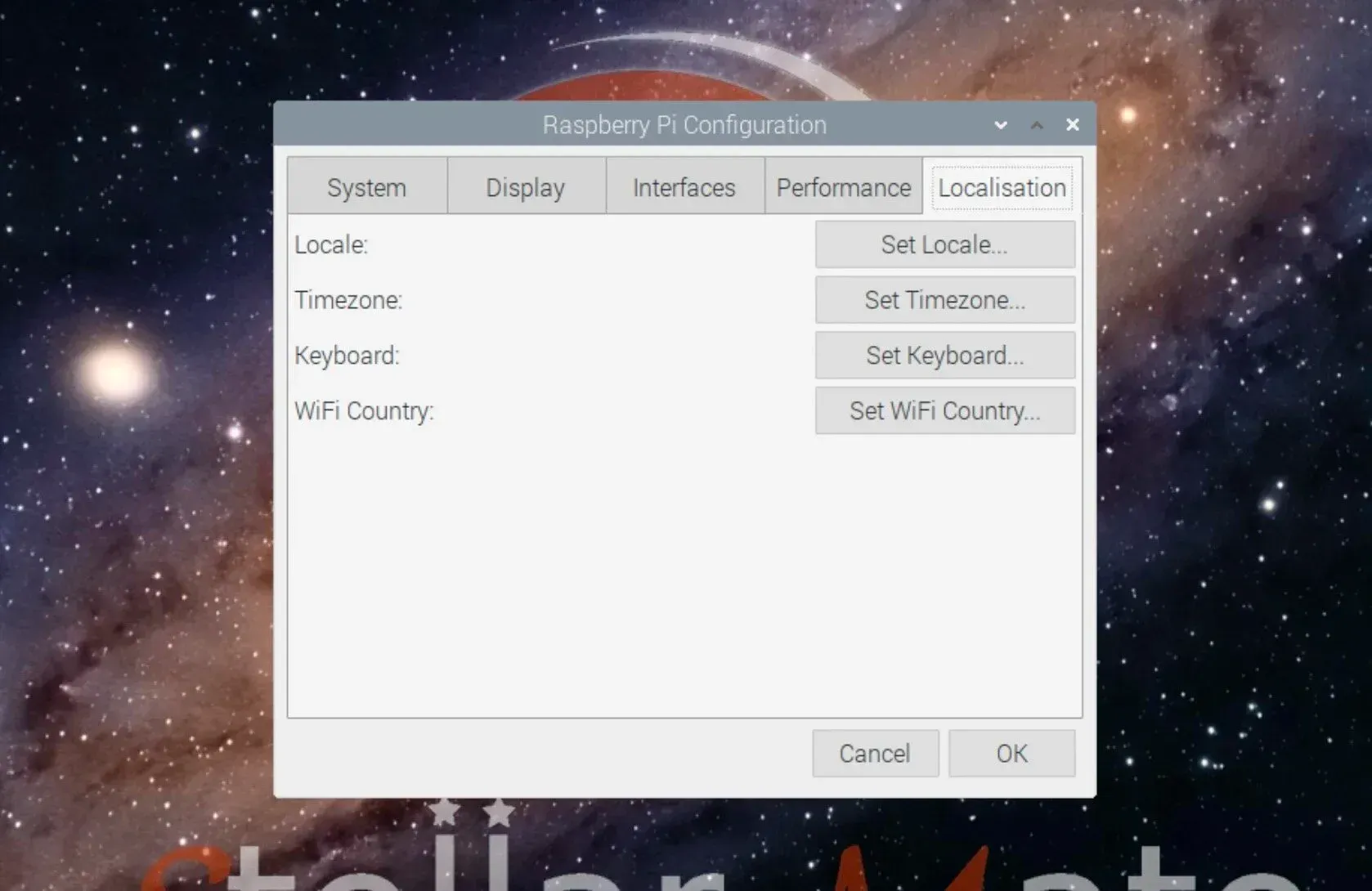  Select the Localization tab, and set each of the 4 settings according to where you live. I live in the North America Central time zone, so I chose America/Chicago for my Timezone. 