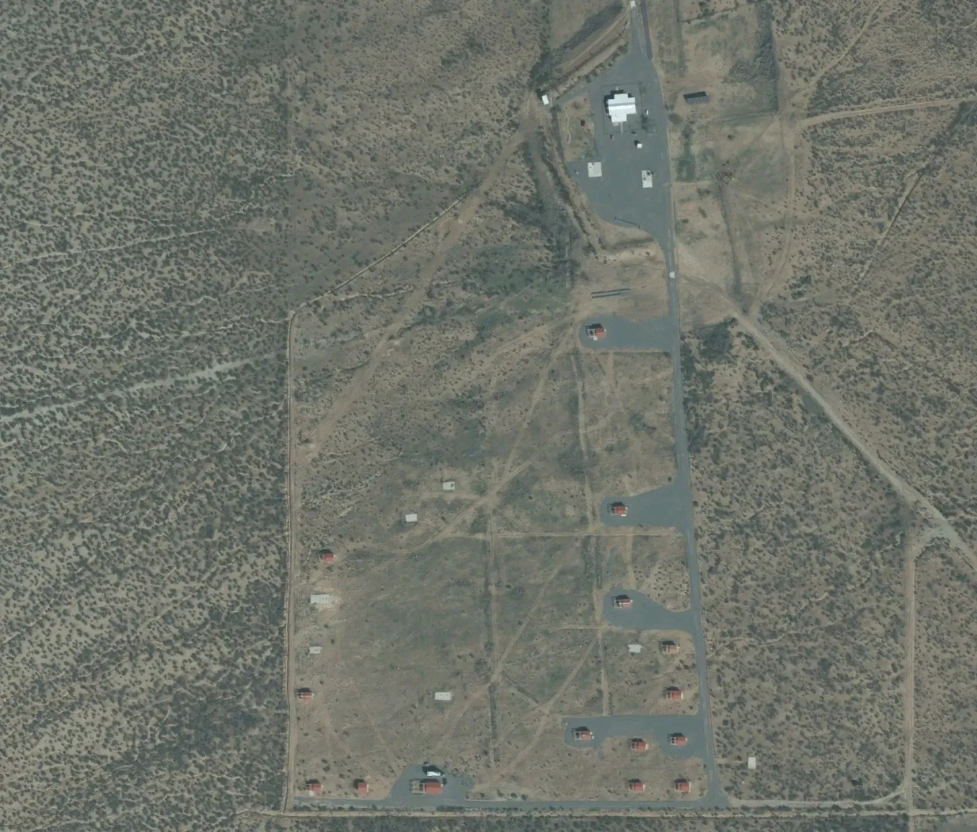  Satellite view of the observatories at Astronomer’s Paradise (DSPR). 