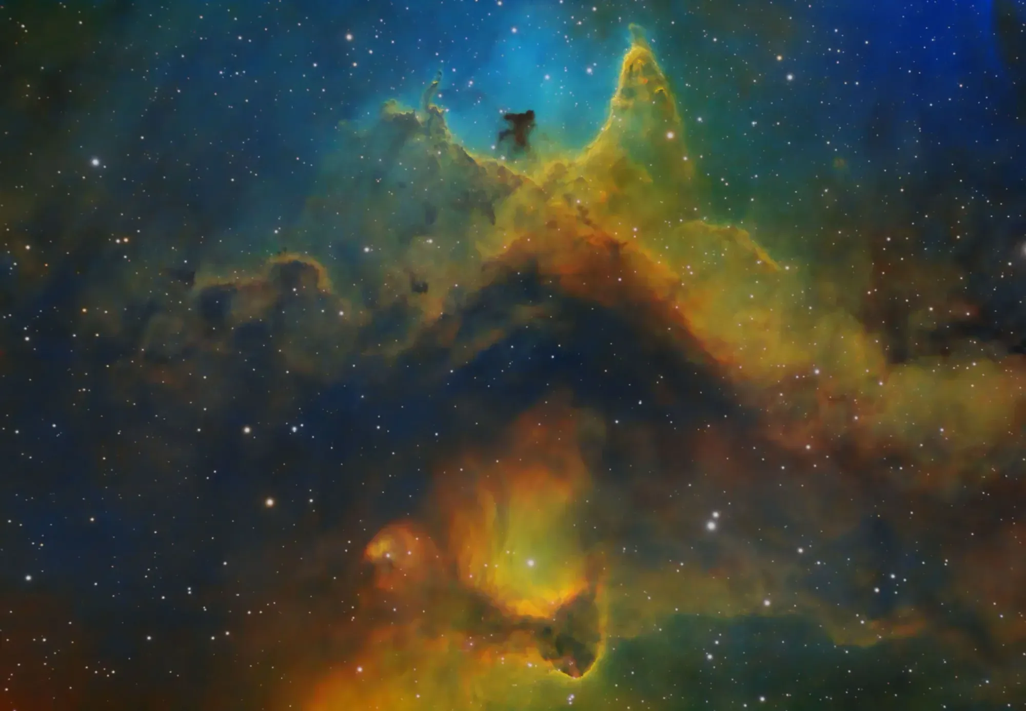 IC 1871: Heart of the Soul Nebula