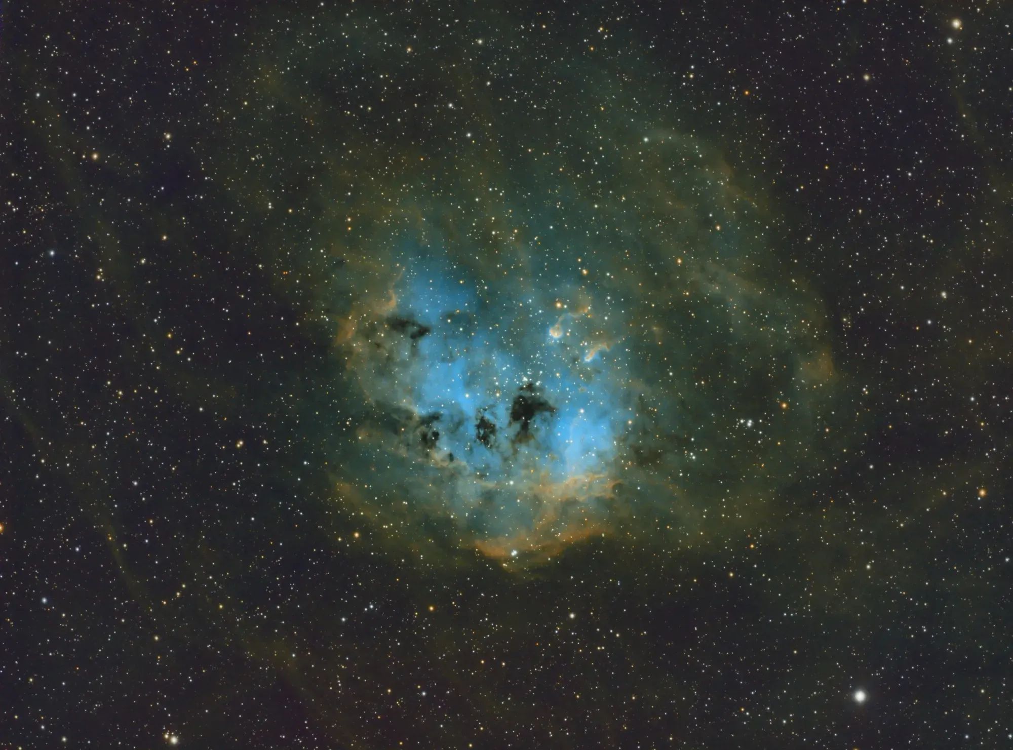Narrowband Imaging IC410 and IC417