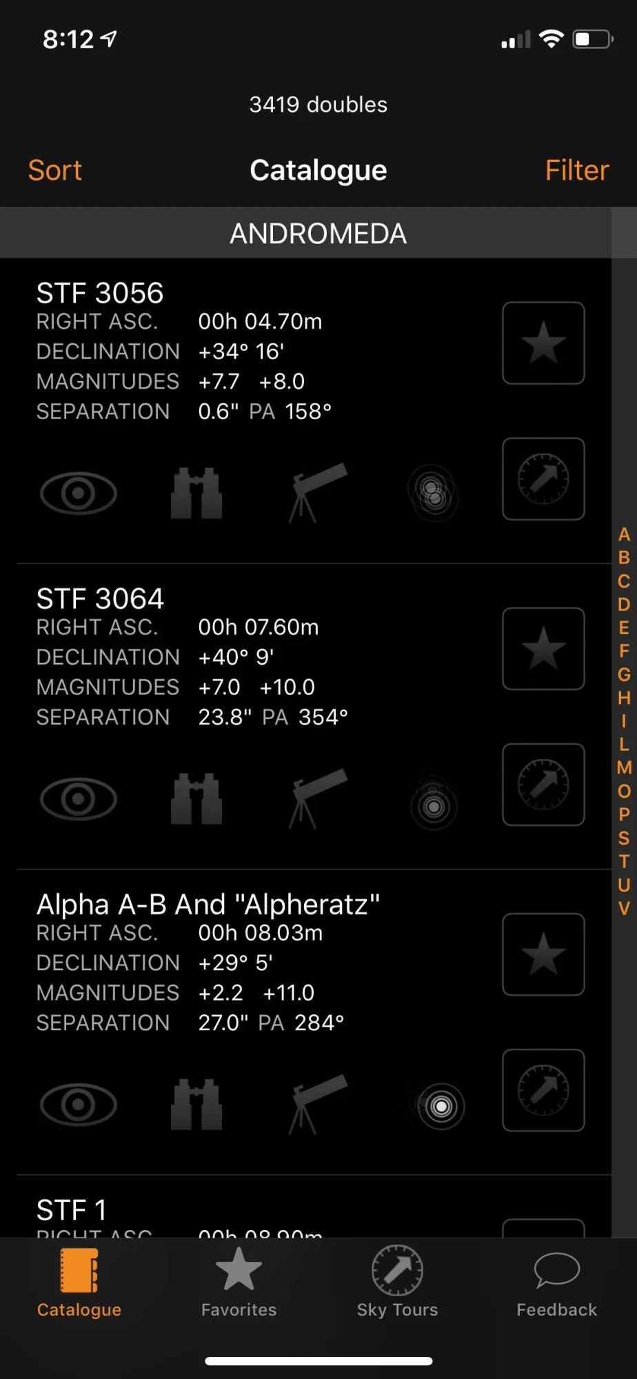 An Overview of Double Stars on the iPhone