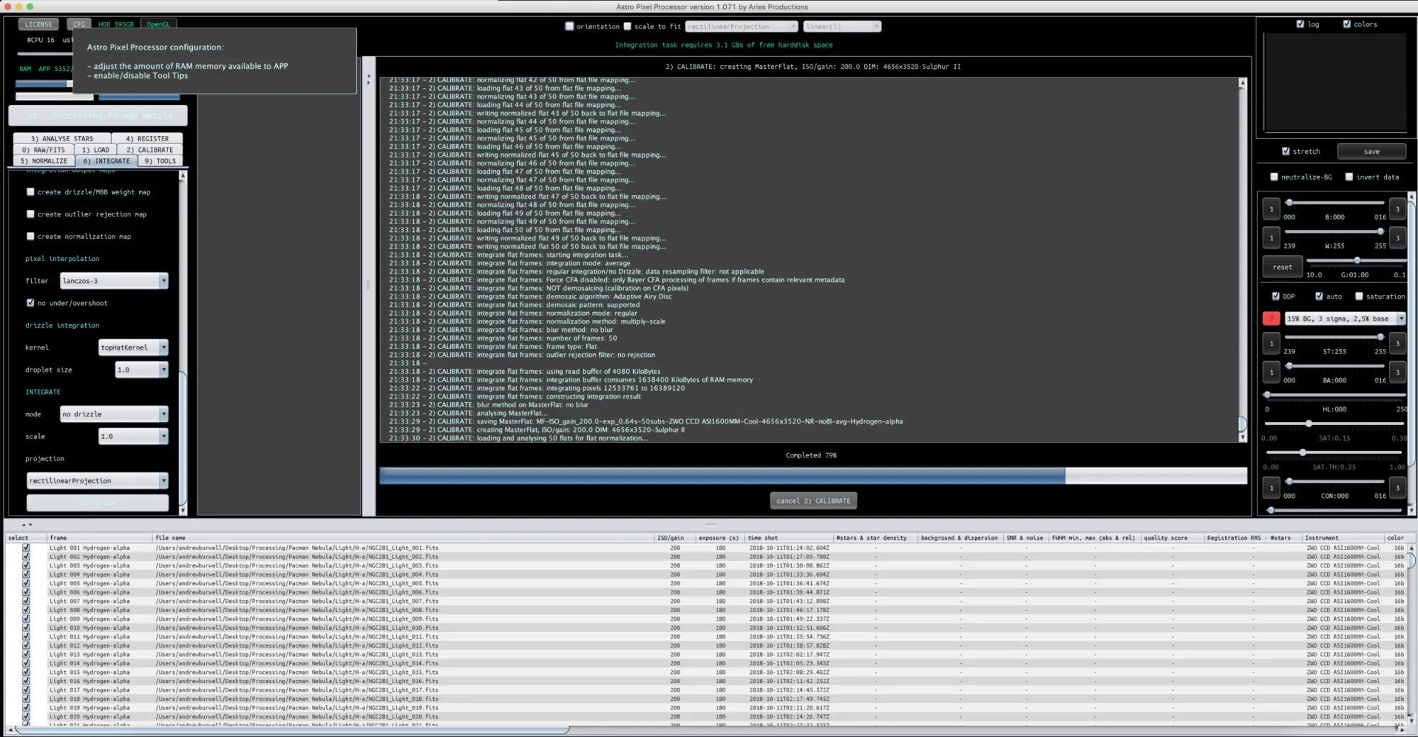 Astro Pixel Processor 1.071 released