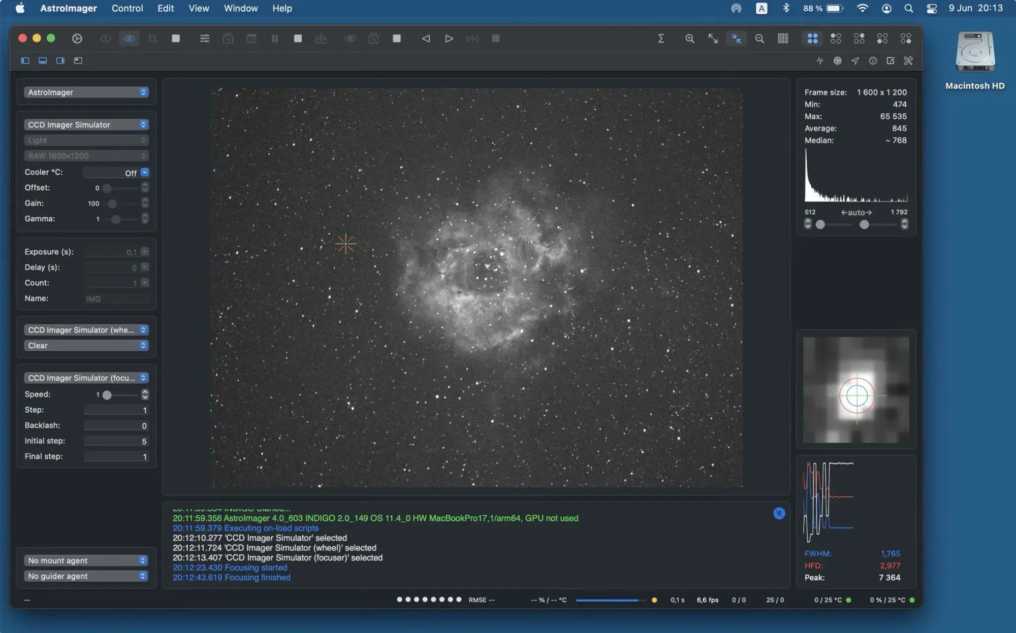 INDIGO A1 (All-in-one) Mac Astrophotography Software Released