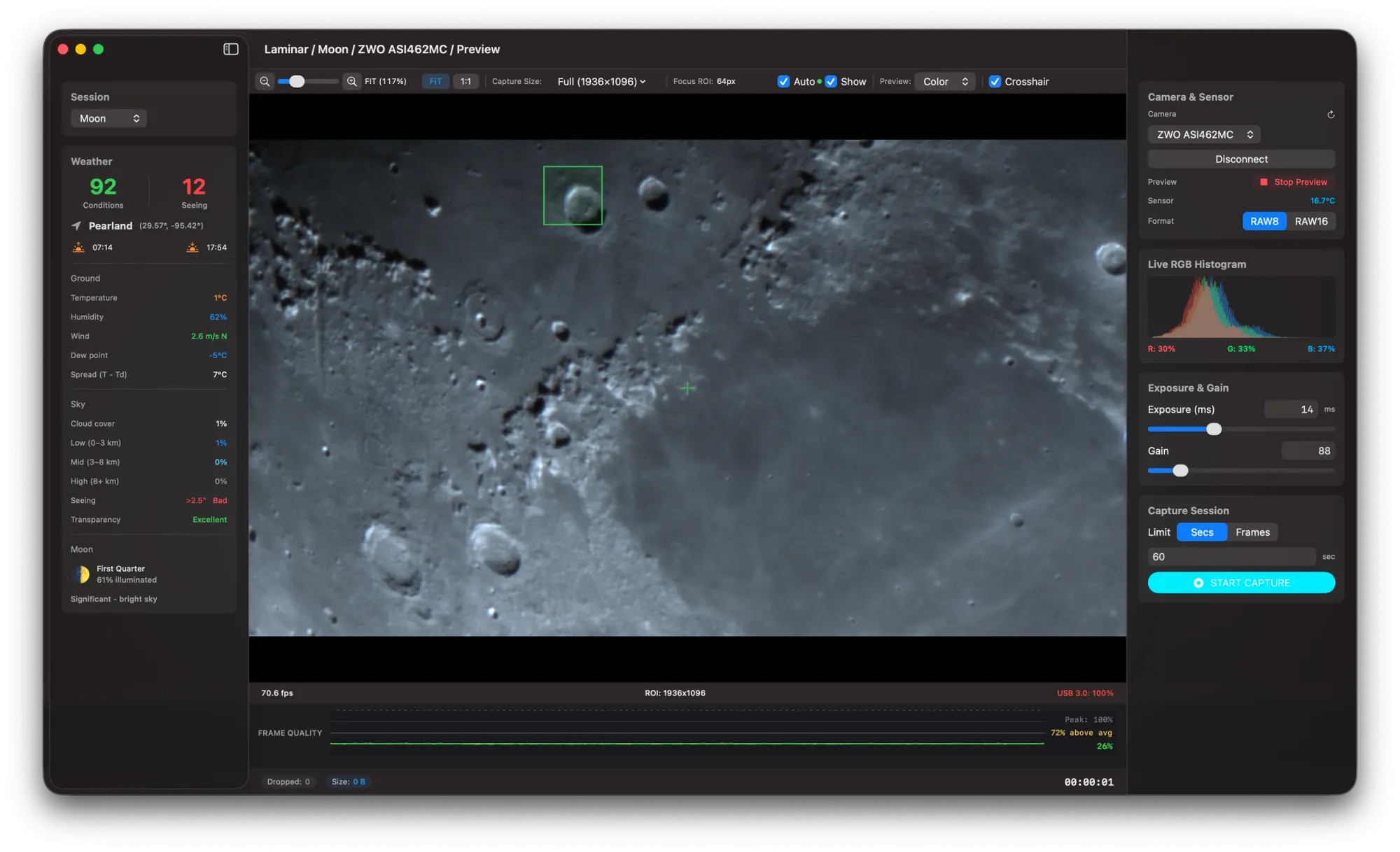 Laminar 1.1.0: Planetary Capture for Ten Camera Brands on Mac
