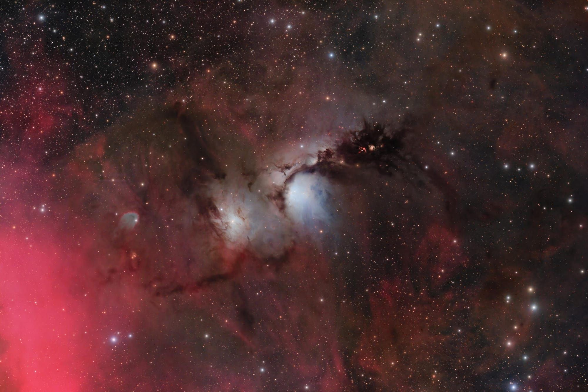 M78: Two Fairly Bright Nuclei