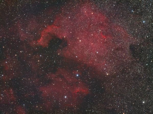 Imaging a Kaleidoscope of colors on the North American Nebula