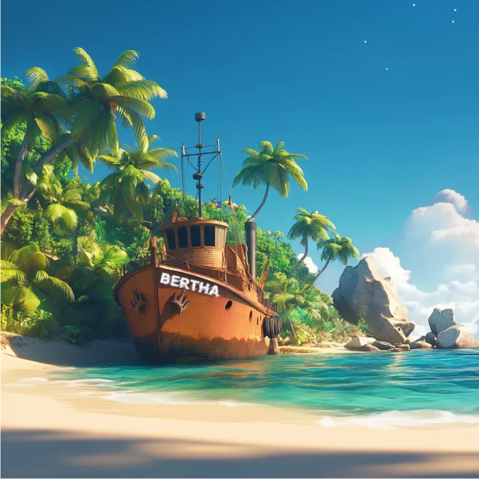 Learnia: Poseidon og det Forsvundne Fragtskib