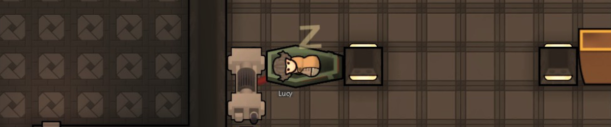 Title card for Crit Pick's guide to RimWorld sanguophages