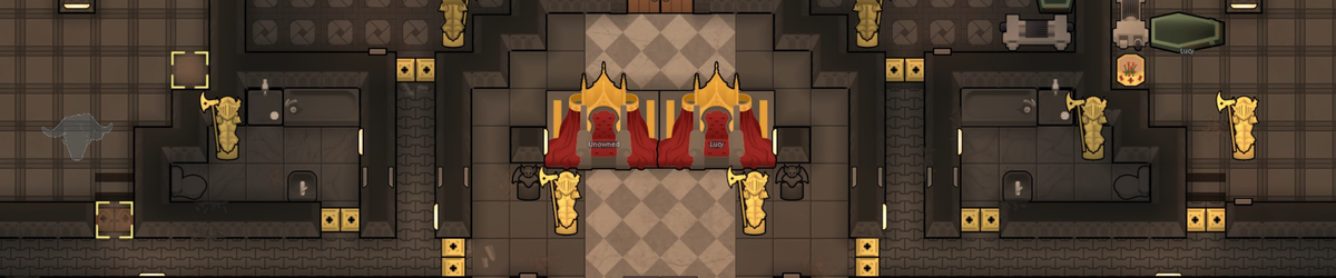 Title card for Crit Pick's review of the RimWorld mod Vanilla Factions Expanded – Empire