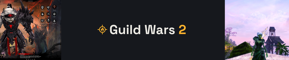 Title card for Crit Pick's review of Guild Wars 2
