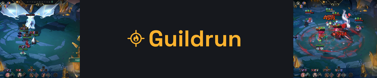 Title card for Crit Pick's review of Guildrun