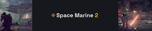 Title card for Crit Pick's Space Marine 2 review