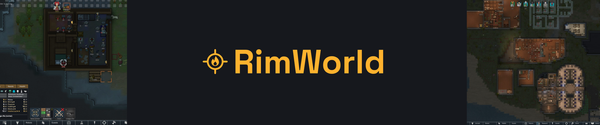 Title card for Crit Pick's review of RimWorld