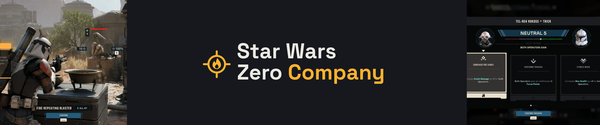 Title card for Crit Pick's review of Star Wars Zero Company