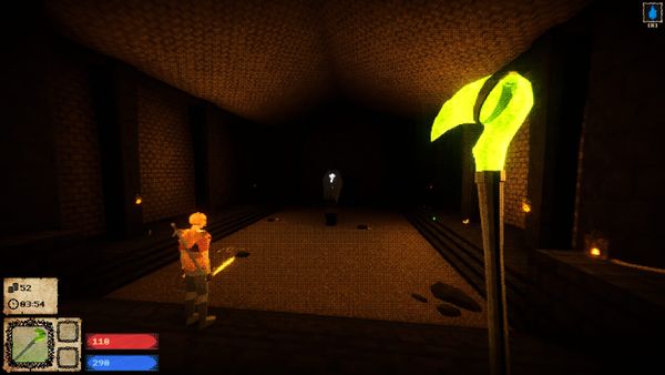 Catacrypt demo gameplay screenshot