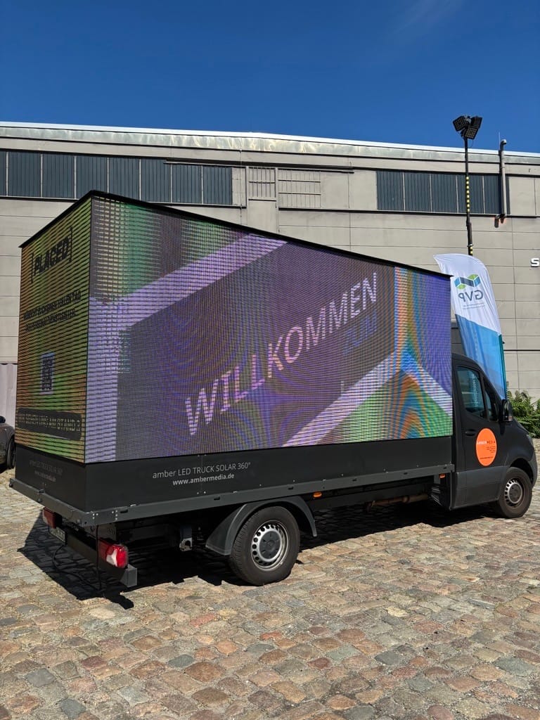 PLACED LED-Truck auf dem Tag der Personaldienstleister 2026