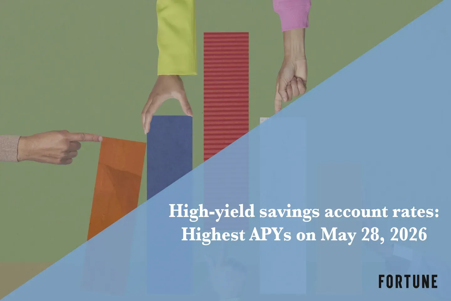 Today’s top high-yield savings rates: Up to 5.00% on May 28, 2026