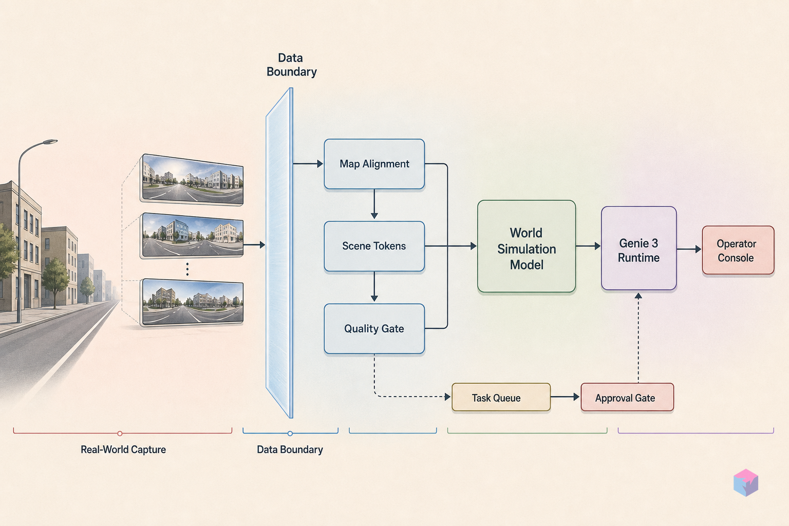 Project Genie + Street View: Real-World Simulation Lands in Genie 3
