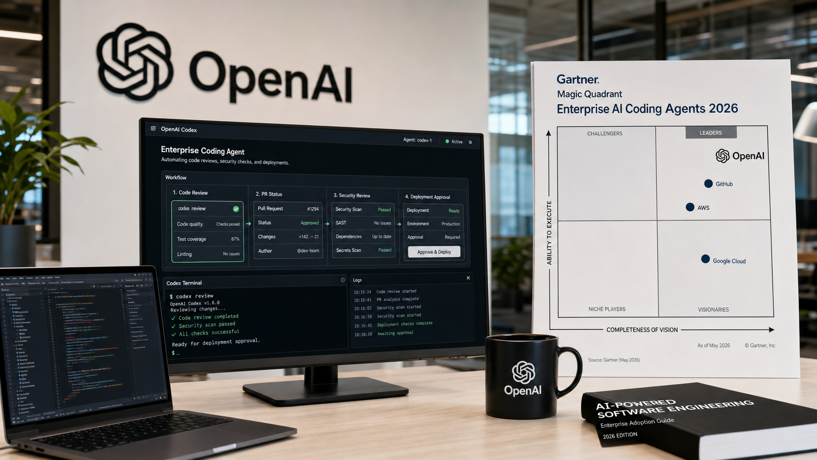 Gartner Enterprise AI Coding Agents 2026: New Category, Four Leaders