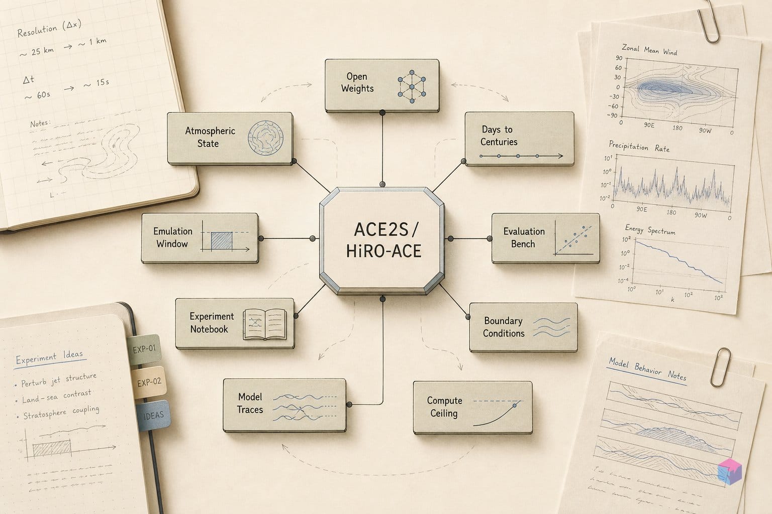 HiRO-ACE cuts climate emulation to 45 minutes — with a ceiling