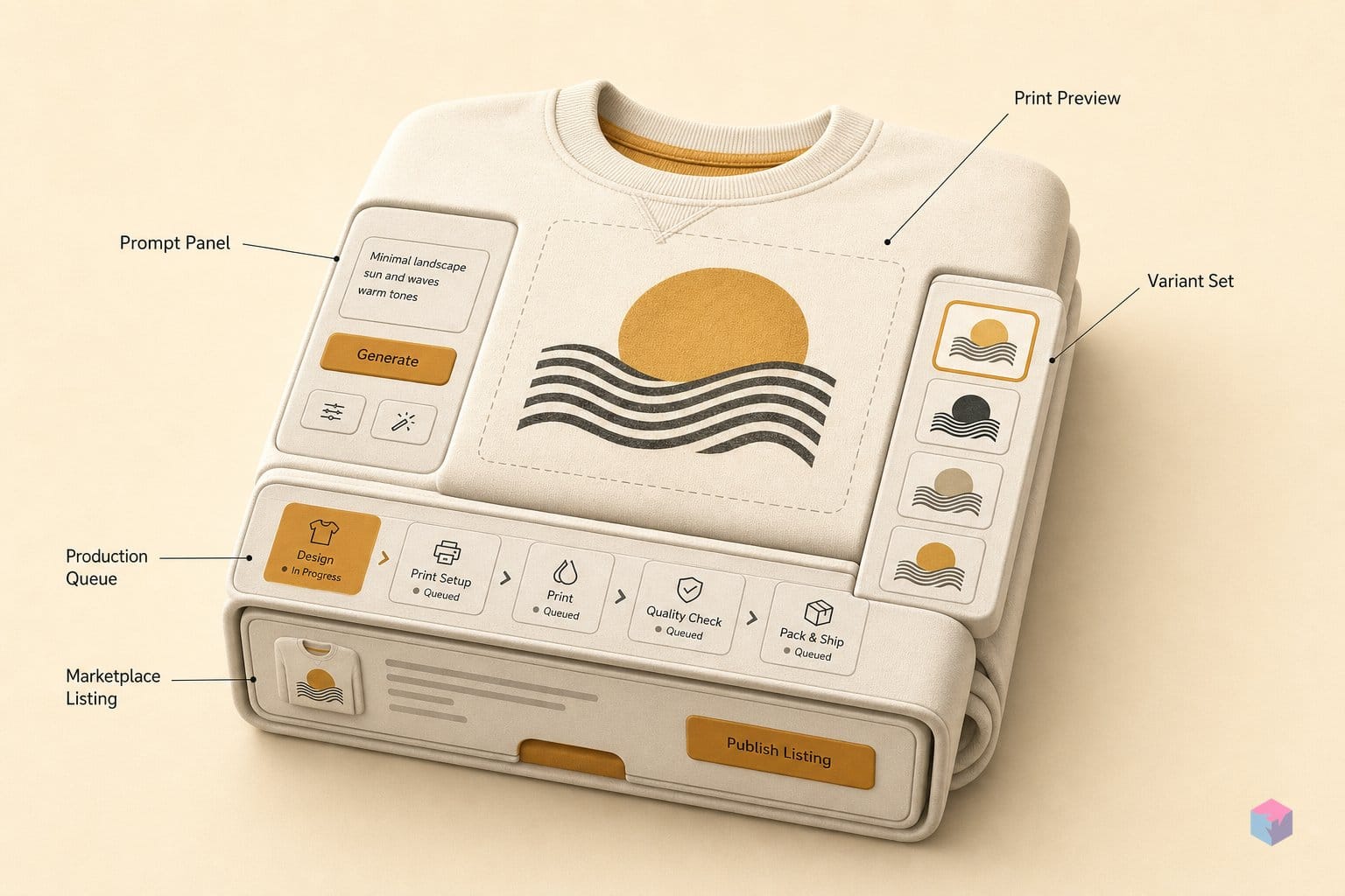 Amazon Folded Apparel Printing Into Alexa. The AI Is Unnamed.