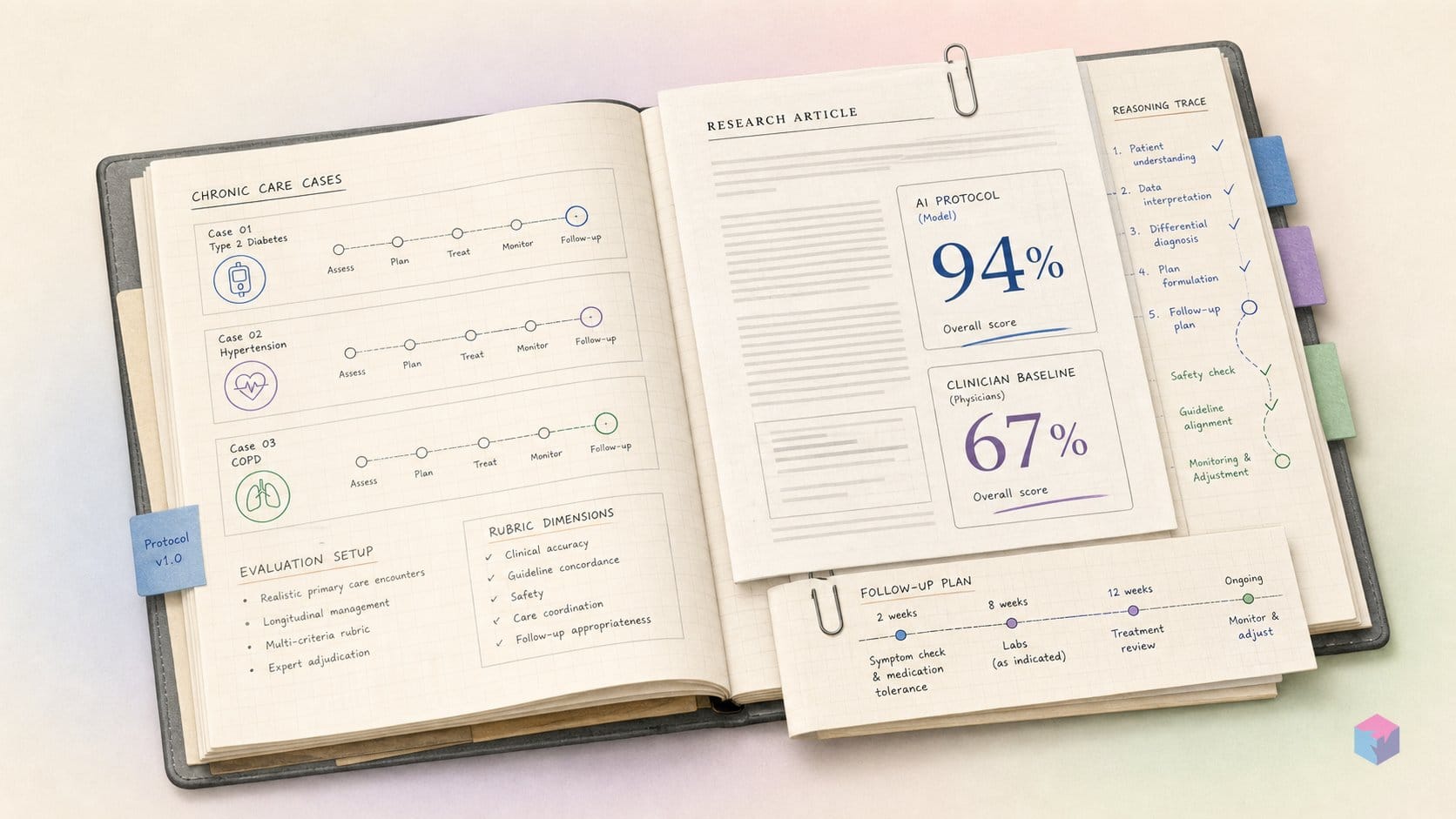 94% vs 67%: how medical AI fared against physicians in Nature