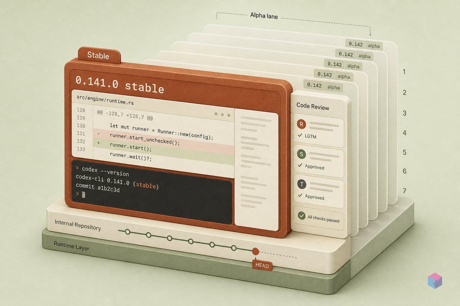 Seven alphas later — what Codex CLI 0.141.0 actually delivers