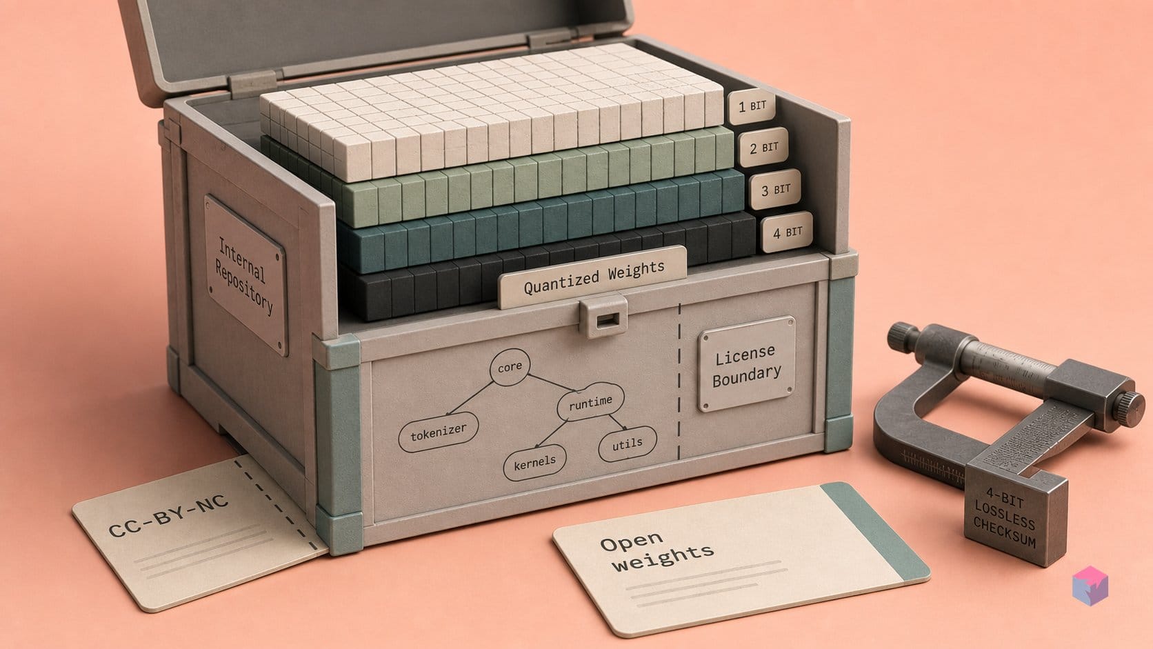 CC-BY-NC is out. Does Cohere's '4-bit lossless' claim hold?