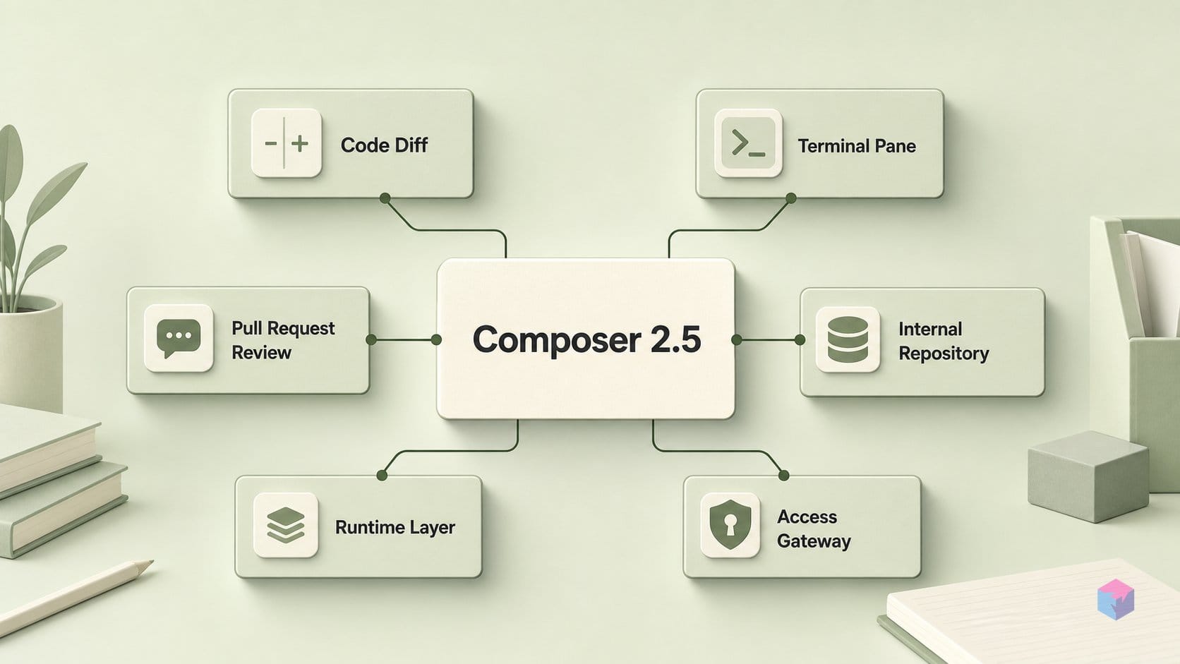 Composer 2.5 hits near-frontier at 60× lower spend