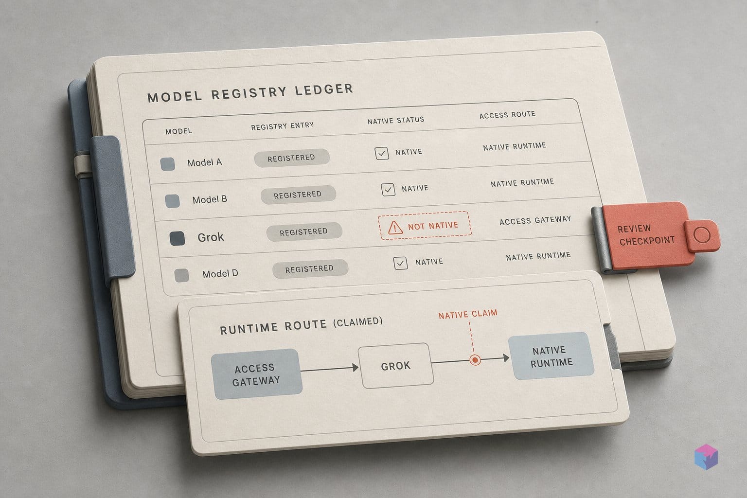 Databricks says Grok is native. The registry disagrees.