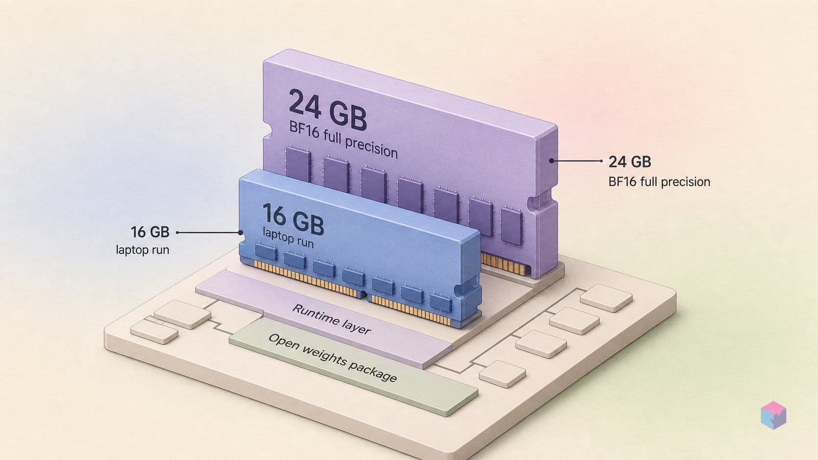 Gemma 4 12B says 16 GB. BF16 full precision needs 24 GB.