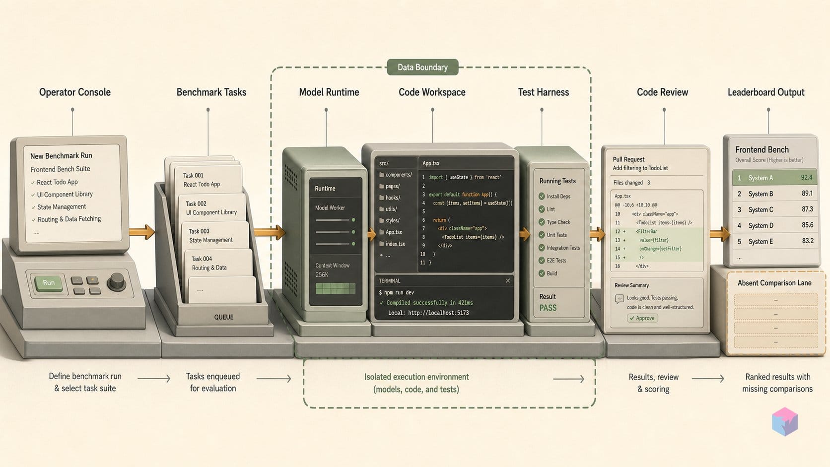 GLM-5.2 is #1 in frontend — once you check who's absent