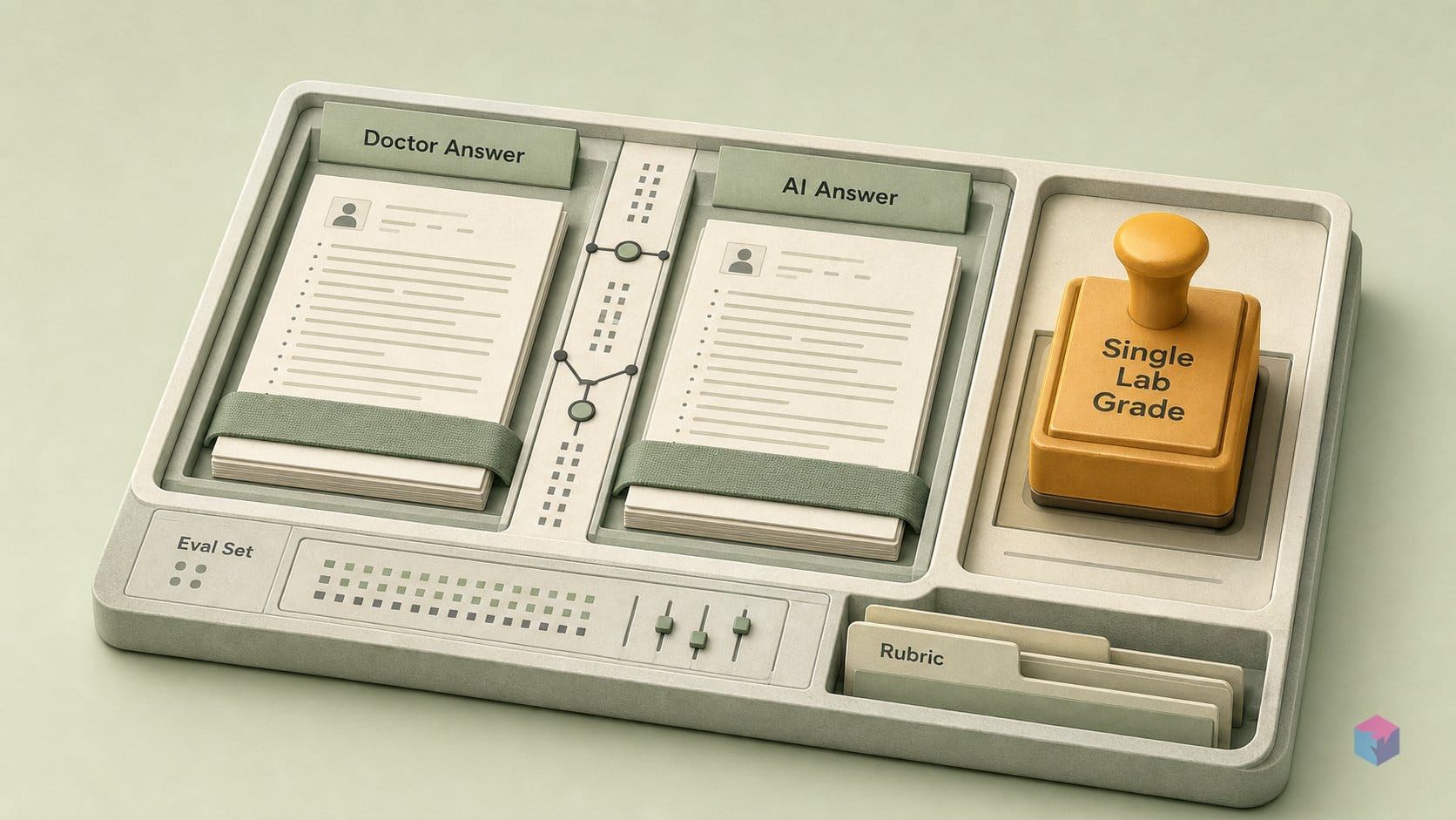 The doctor-vs-AI health exam that only one lab graded