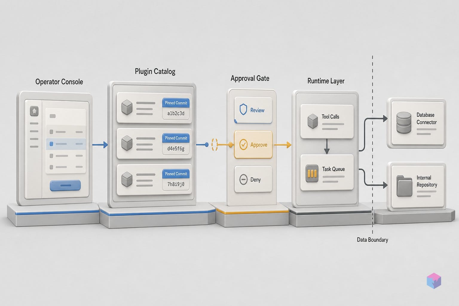 xAI's Grok plugin catalog pins commits, not responsibility