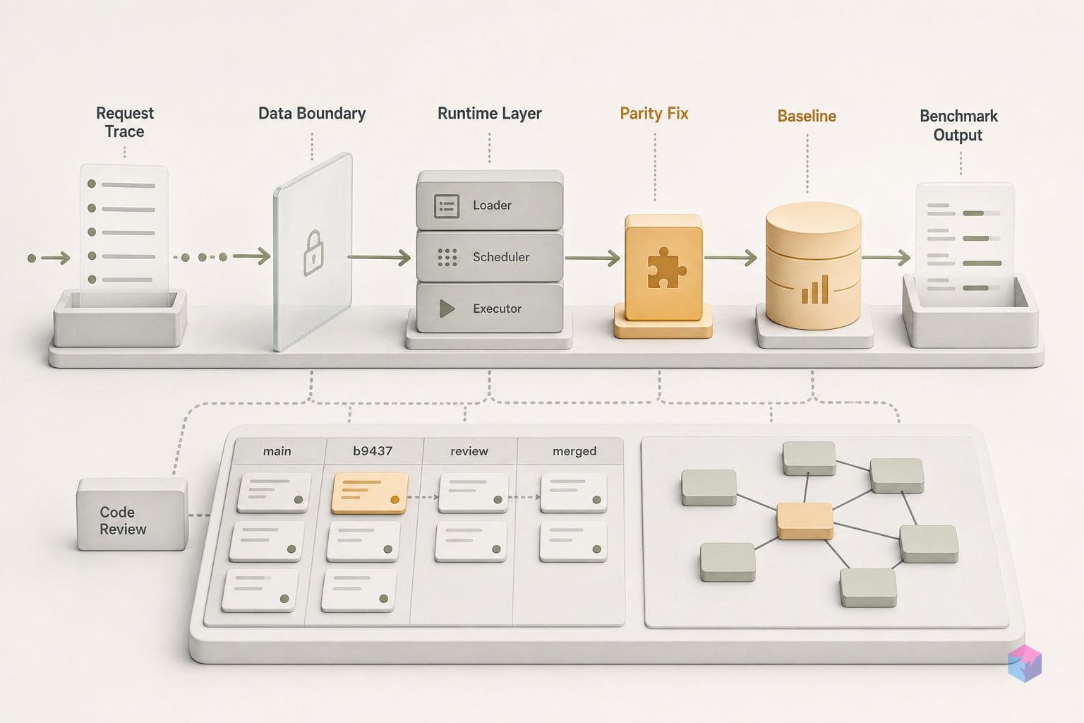 The parity fix that quietly resets your profiling baseline