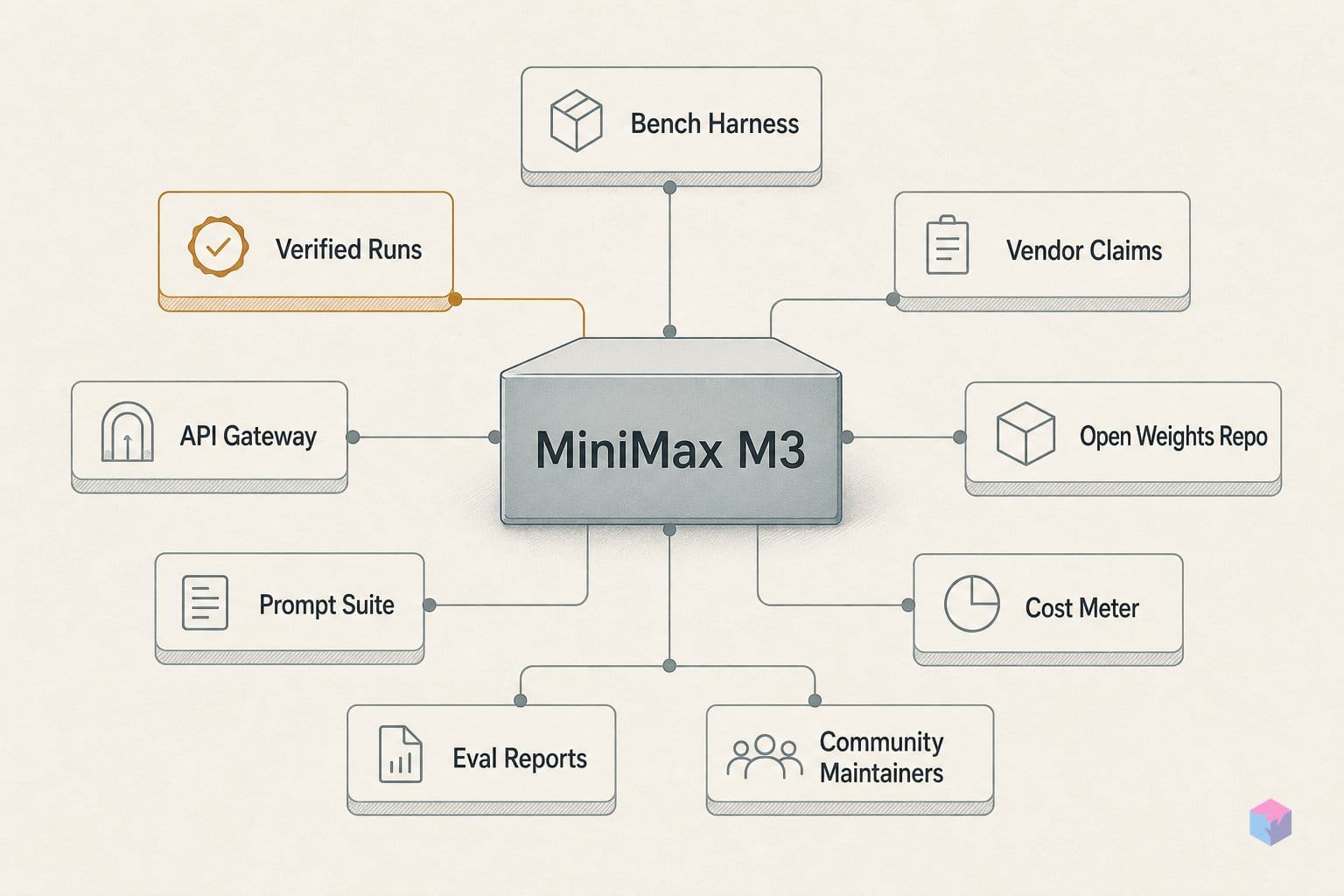 MiniMax M3 benchmarks at $0.30/M: verified vs. vendor-only