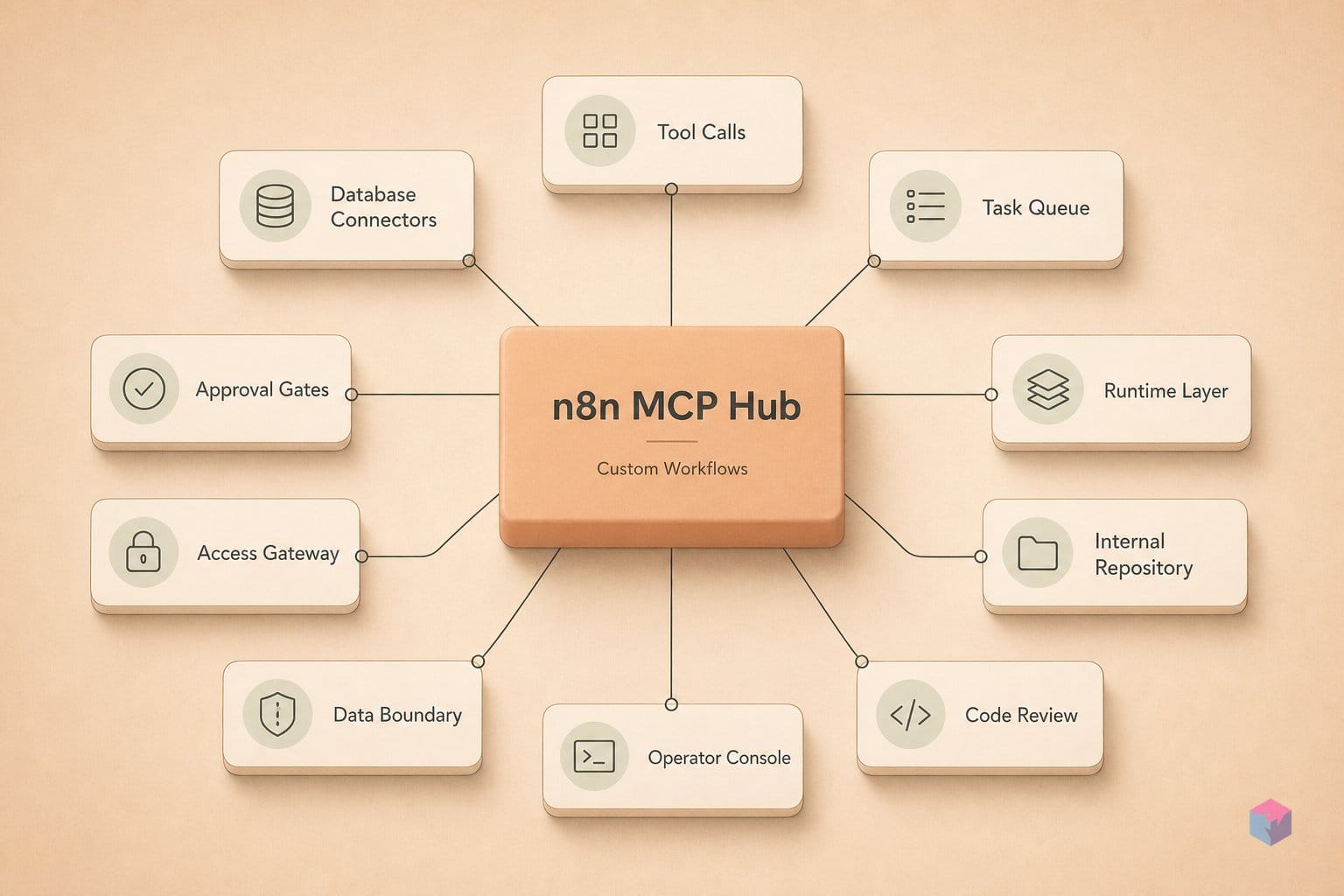 n8n MCP hub: tool sprawl shrinks, Claude limits don't