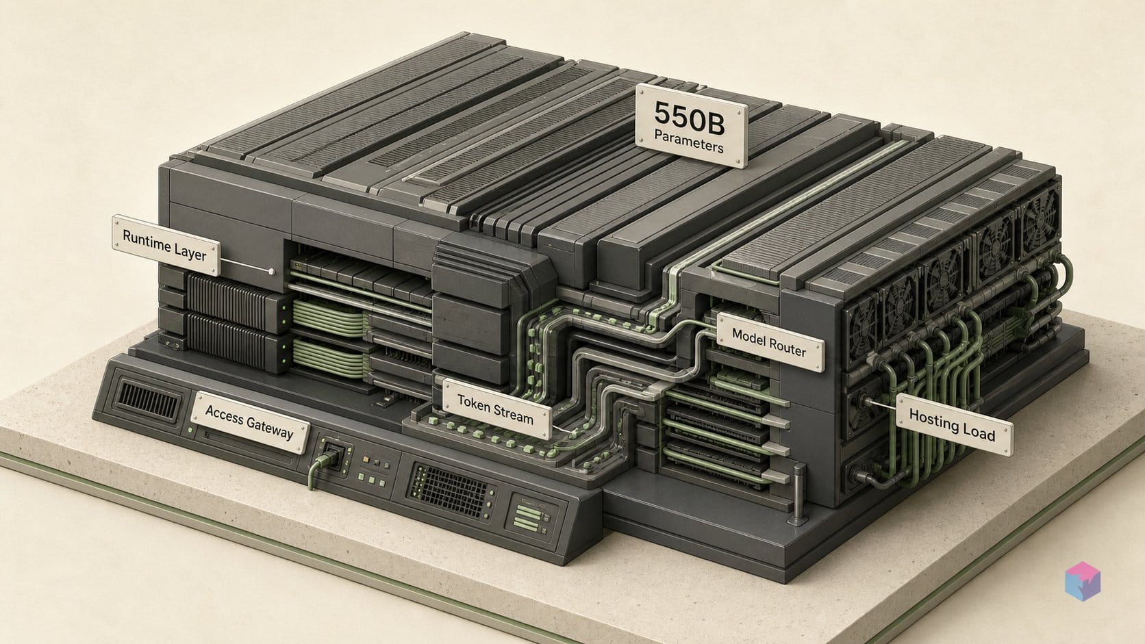 NVIDIA's 550B finally lands: free to use, expensive to host