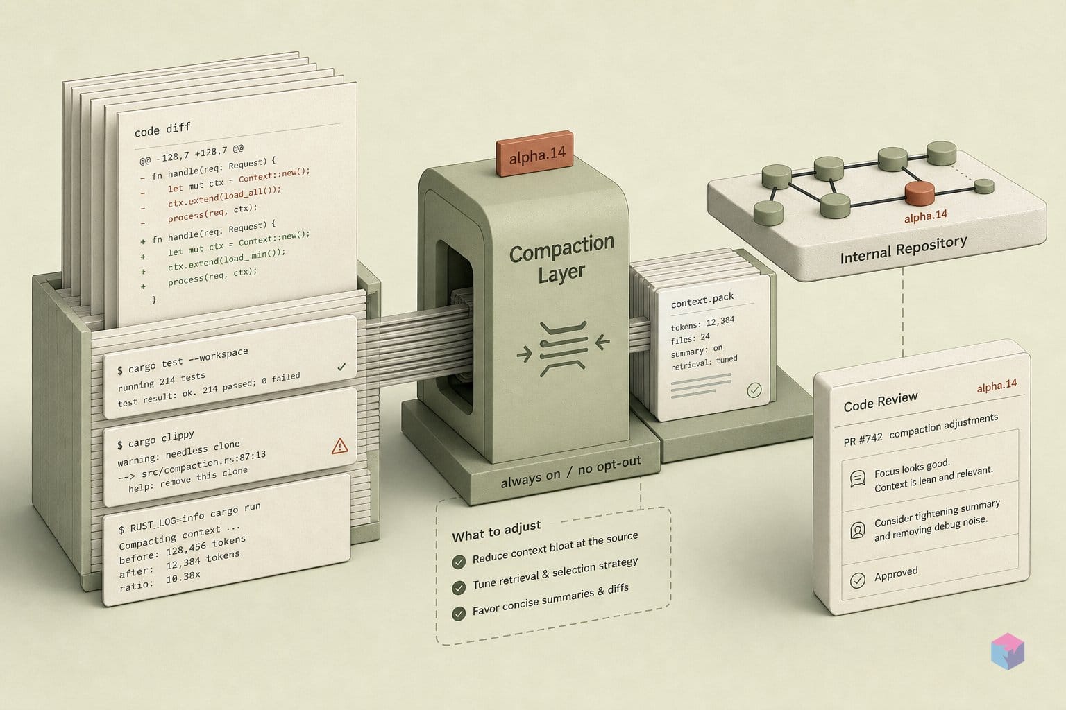Compaction has no opt-out in 0.143.0. Here's what to adjust.