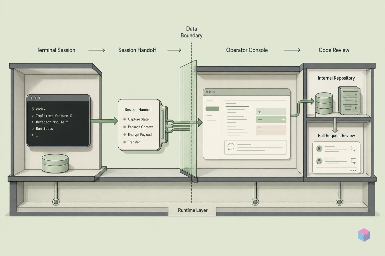 Hand off any session to the GUI — Codex CLI 0.138.0