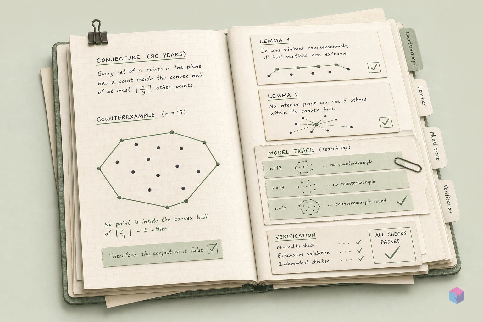 An 80-year conjecture fell to AI. What was actually proved?