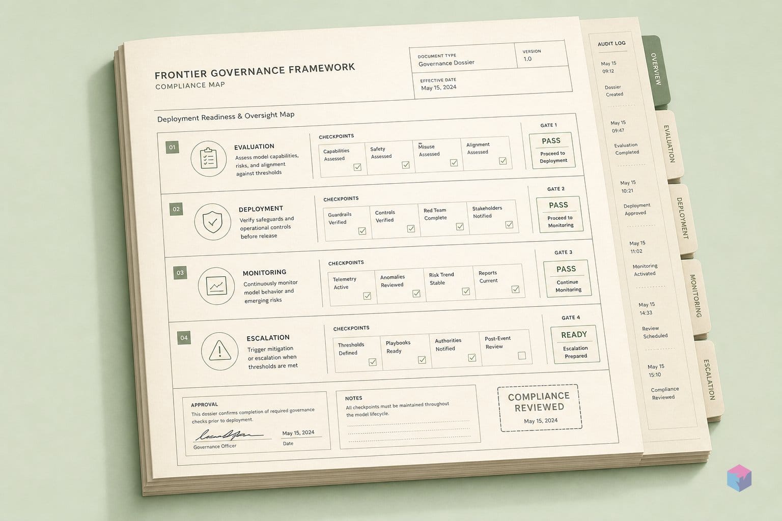 OpenAI's FGF is a compliance map — not a methodology change
