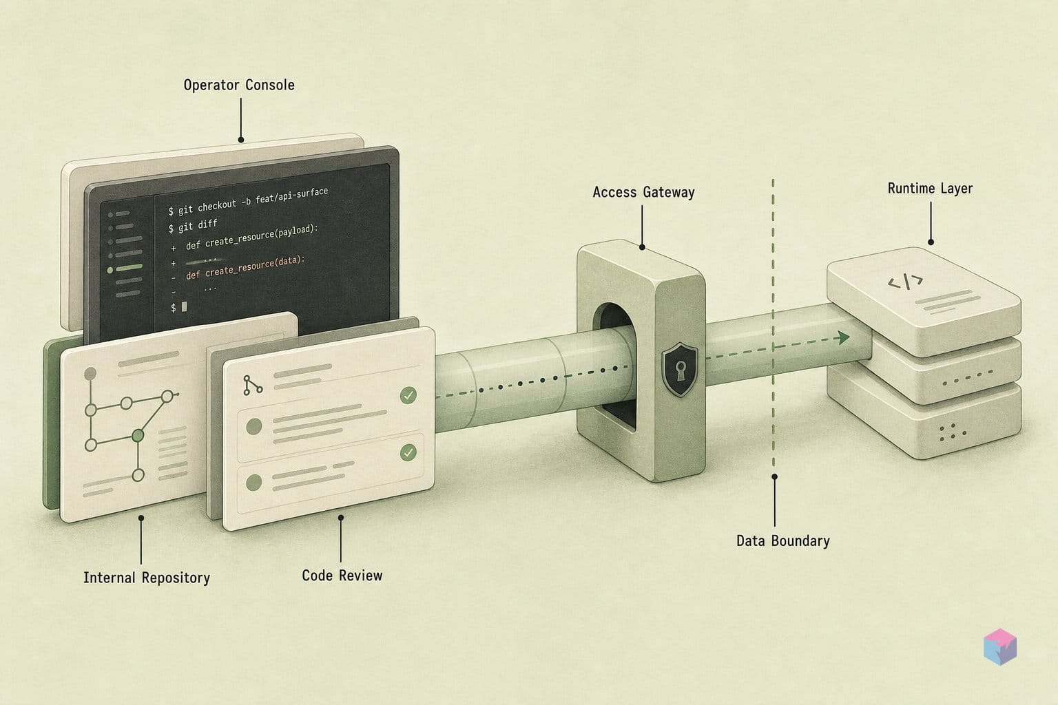 Private infra now tunnels to OpenAI — no public URL needed