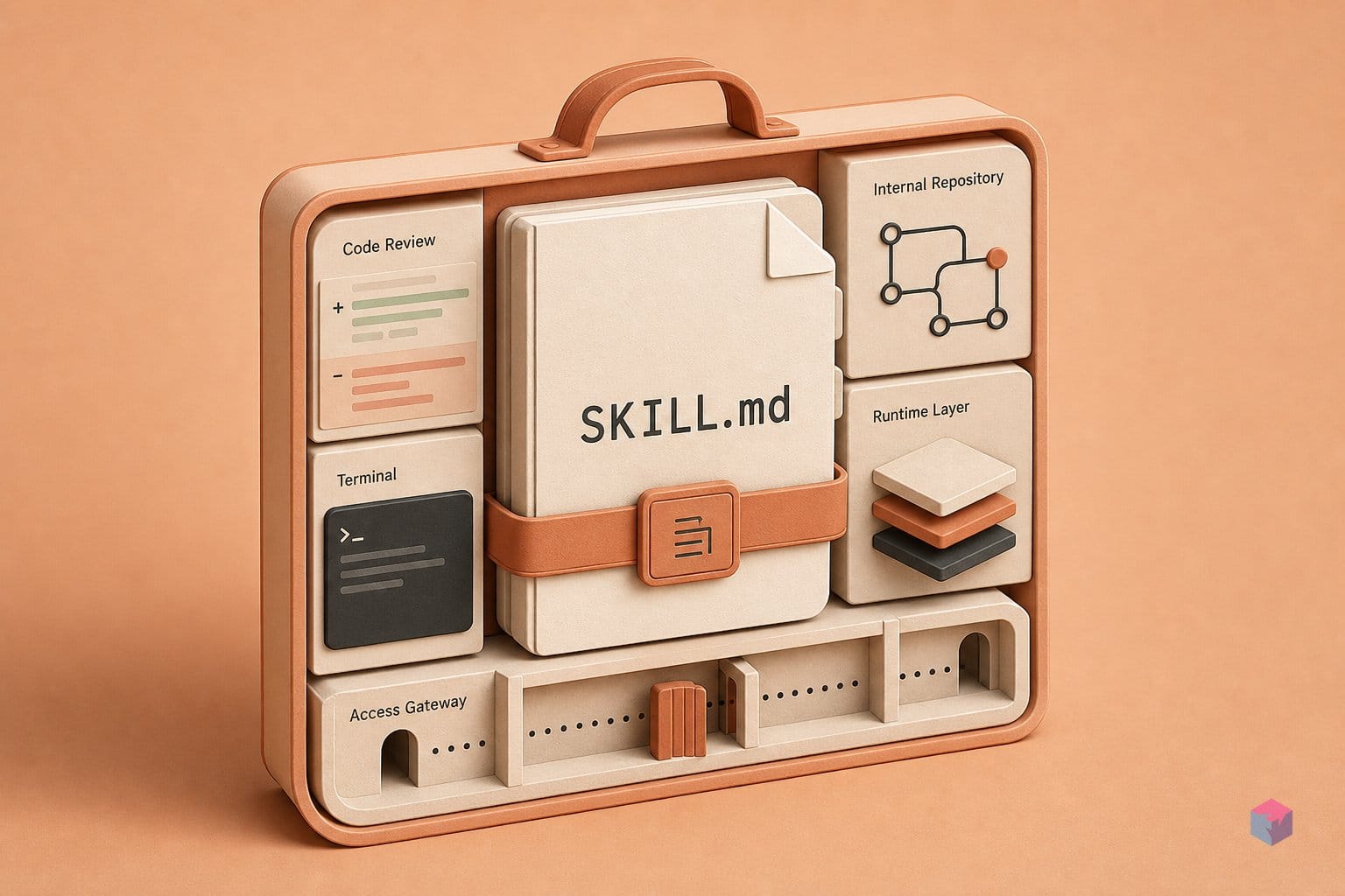 What practitioners encode in SKILL.md — and why it now travels